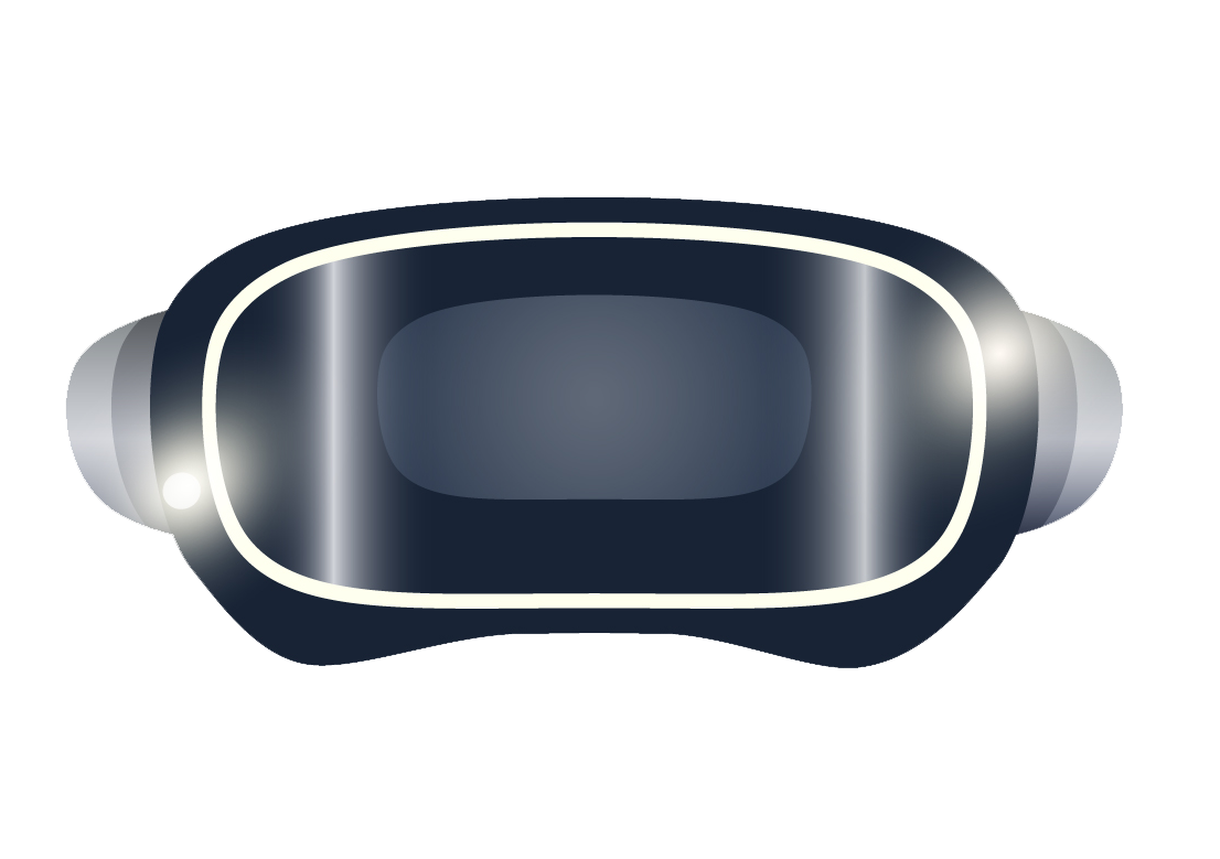 modern glasses vr experience